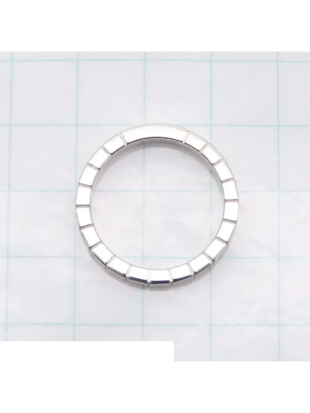 Cartier Lanieres Platinum 950 57 Ring
